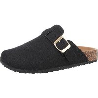 Ital-Design Damen Mules Freizeit Pantolette von Ital-Design