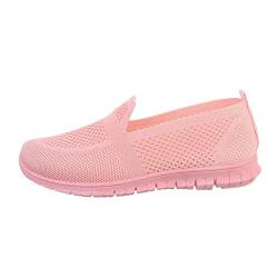 Ital Design Damenschuhe Freizeitschuhe Sneakers Low, TA-211-, Textil, Rosa, Gr. 36 von Ital Design