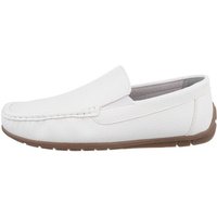 Ital-Design Herren Mokassins Freizeit Slipper (86018921) Flach Slipper in Weiß von Ital-Design