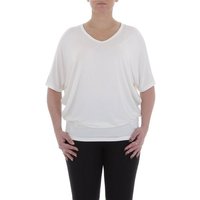 Ital-Design T-Shirt Damen Freizeit (85915838) T-Shirt in Weiß von Ital-Design