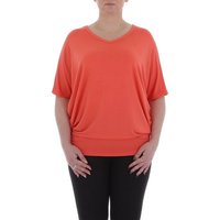 Ital-Design T-Shirt Damen Freizeit (85915846) T-Shirt in Coral von Ital-Design