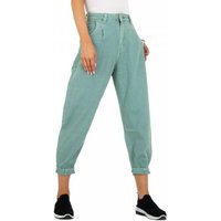 Relaxed Fit Jeans für Damen in Grün und Grün von Ital-Design
