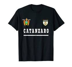 Catanzaro Sport-/Fußballtrikot Flagge Fußball T-Shirt von Italian Pride Tees