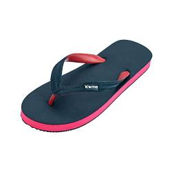 It's me Flip Flops Damen | die weichesten Flip Flops Aller Zeiten weil aus100% Naturkautschuk | (schwarz/rot, eu_footwear_size_system, adult, numeric_range, wide, numeric_38, numeric_39) von Its-Me