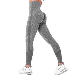 IuulFex Scrunch Butt Leggings für Frauen Workout Nahtlose Leggings Butt Lift Booty Lifting Leggings Yogahosen Hohe Taille von IuulFex