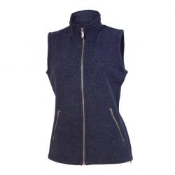 Ivanhoe of Sweden - Women's Flora Vest - Wollweste Gr 38 blau von Ivanhoe of Sweden