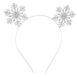 Delicate New Year Christmas Hair Hoop Stars Headdress Crystal Washing Face Headband Stars Headdress Ig-Beliebte Weihnachtsstirnbänder für Frauen von Ixkbiced