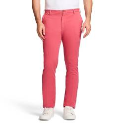 IZOD Herren Chinohose mit gerader Passform, Stretch, Flache Vorderseite Lässige Hose, Saltwater Red 2, 38W / 34L von Izod