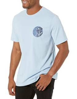 IZOD Herren Saltwater Kurzärmeliges Grafik T-Shirt, Himmelblau, L von Izod