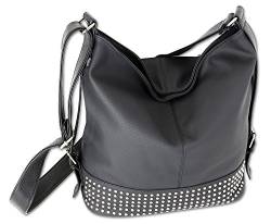 J JONES JENNIFER JONES Modische Damen Tasche - Crossbody Schultertasche - Shopper XL - Große Umhängetasche für Frauen mit Reißverschluss von J JONES JENNIFER JONES