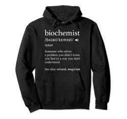 Biochemiker Definition Lustige Wissenschaft Nerdy Biochemie Geschenke Pullover Hoodie von J. Berg Careers & Professions