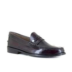 J.BRADFORD Herren JB-LONDON511 Flacher Slipper, Weinrot, 40 EU von J.BRADFORD