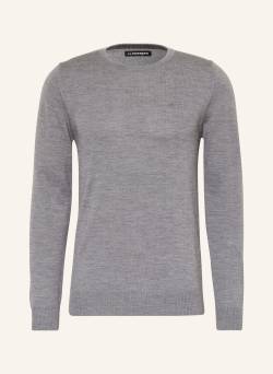 J.Lindeberg Pullover Aus Merinowolle grau von J.LINDEBERG