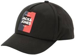 JACK&JONES JUNIOR Herren Jacoscar Jnr Cap, Schwarz, S-M EU von JACK&JONES JUNIOR