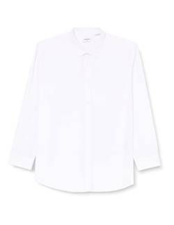 JACK&JONES PLUS Damen JJJOE Shirt LS Plain PLS Hemd, White, 4XL von JACK&JONES PLUS