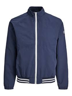 JACK&JONES PLUS Herren JORLUKE Bomber Jacket PS Jacke, Navy Blazer, 5XL von JACK&JONES PLUS