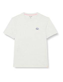 JACK&JONES PLUS Herren JORTULUM Tee SS Crew Neck PLS T-Shirt, Cloud Dancer, 4XL von JACK&JONES PLUS