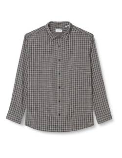 JACK&JONES PLUS Herren Jorgracia Parker Check Shirt Ls Sn Pls Freizeithemd, Schwarz, 6XL EU von JACK&JONES PLUS