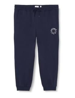 JACK&JONES PLUS Herren Jpstgordon Jjwarrior Sweat Pants im Pls Jogginghose, Navy Blazer, 42 EU von JACK&JONES PLUS