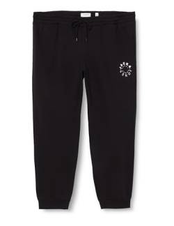 JACK&JONES PLUS Herren Jpstgordon Jjwarrior Sweat Pants im Pls Jogginghose, Schwarz, 44 EU von JACK&JONES PLUS