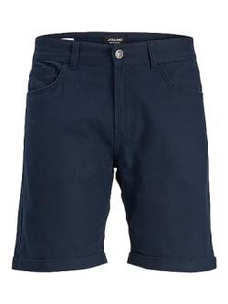 JACK & JONES PLUS Herren Jpstrick Jjoriginal Linen Shorts DEK Pls Jeansshorts, Navy Blazer, 48 von JACK & JONES PLUS