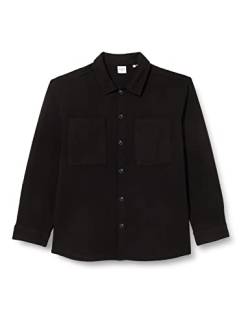 JACK&JONES PLUS Men's JOROLLIE SOLID Jacket LS CBO PS Shirt, Black, 3XL von JACK&JONES PLUS