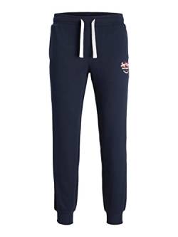 JACK&JONES PLUS Men's JPSTGORDON JJANDY Sweat Pants PLS Jogginghose, Navy Blazer, 46 von JACK&JONES PLUS