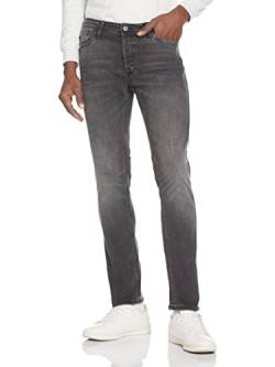 Herren Jack & Jones Slim Fit Jeans Glenn Skinny Tapered JJI Glenn ORIGINAL AM, Farben:Schwarz-2, Größe Jeans:34W / 30L von JACK & JONES