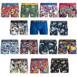 JACK & JONES Boxershorts Mix Pack Retroshorts (4, S) von JACK & JONES