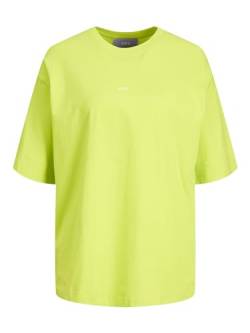 JACK & JONES Damen JJXX JXANDREA SS Loose Every Tee NOOS T-Shirt, Lime Punch/Print:Lime Cream Logo, XS von JACK & JONES