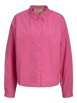 JACK & JONES Damen JJXX JXMISSION LS Relax Shirt NOOS Langarmshirt, Carmine Rose, XS von JACK & JONES