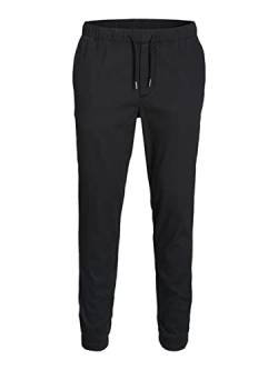 JACK&JONES Damen JPSTGORDON JJDAVE Jogger Hose, Black, XL von JACK & JONES