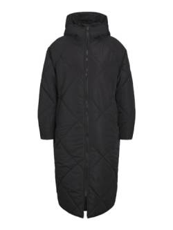 JACK&JONES Damen JXSIENNA Quilted Hood Jacket OTW SN Jacke, Black, S von JACK & JONES