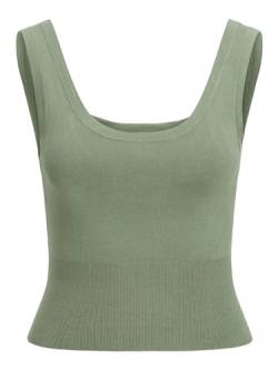 JACK&JONES Damen JXSOPHIA Soft TOP Knit SN Pullover, Loden Frost, L von JACK & JONES