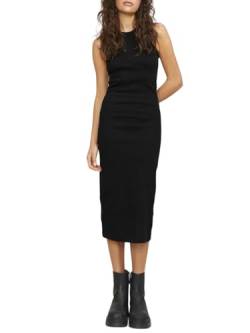 JACK & JONES Damen Jjxx Jxforest Sl Rib Dress Kleid, Schwarz, M EU von JACK & JONES