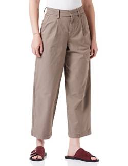 JACK & JONES Damen Jjxx Jxida Regular Hw Cropped Pants Noos Gek rzte weite Hose, Brindle, 27W / 30L EU von JACK & JONES