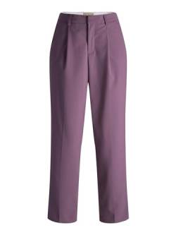 JACK & JONES Damen Jxchloe Regular Hw Pant Noos Chinohose, Berry Conserve, 28W / 34L EU von JACK & JONES