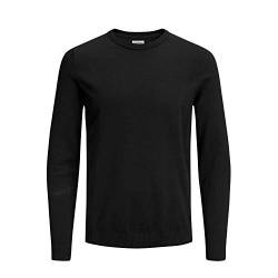 JACK & JONES Dünner Langarm Strickpullover Rundhals Basic Sweater Shirt Jumper JJEBASIC von JACK & JONES