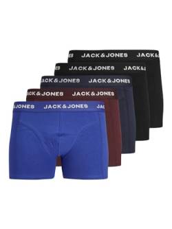 JACK & JONES Herren Boxershorts, Farbe:Black Plate, Größe:M von JACK & JONES