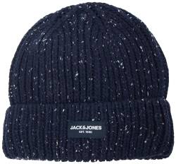 JACK&JONES Herren JACCLIFF NAP Beanie Mütze, Navy Blazer, ONE Size von JACK & JONES