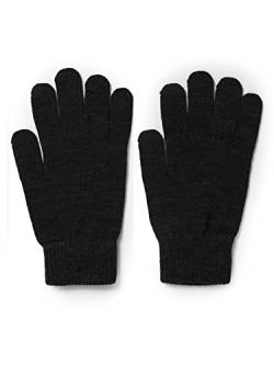 JACK & JONES Herren JACHENRY Knitted Gloves NOOS Handschuhe ,Dark Grey Melange,one size von JACK & JONES