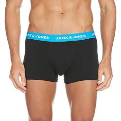 JACK & JONES Herren JACRICH Trunks 2 Pack NOOS Boxershorts, Surf The Web/Detail:Blue Jewel, L von JACK & JONES