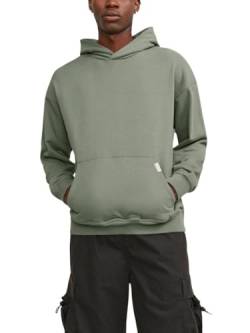 JACK&JONES Herren JCOCOLLECTIVE Sweat Hood NOOS Hoodie, Agave Green, M von JACK & JONES