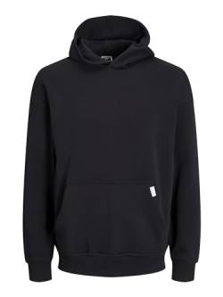 JACK&JONES Herren JCOCOLLECTIVE Sweat Hood NOOS Hoodie, Black, XXL von JACK & JONES