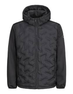 JACK&JONES Herren JCOHEAT HYBRID Jacket SN PLS Jacke, Black, 3XL von JACK & JONES