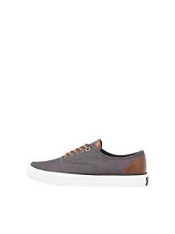 JACK & JONES Herren JFWCURTIS Casual Canvas NOOS Sneaker, Chambray Grey, 40 EU von JACK & JONES