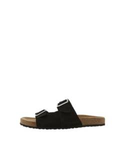 JACK&JONES Herren JFWLOUIS Suede Sandalen, Anthracite, 40 EU von JACK & JONES