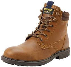 JACK&JONES Herren JFWSOLOMON Leather Boot SN Schnürstiefelette, Honey, 44 EU von JACK & JONES