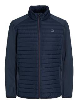 JACK&JONES Herren JJEMULTI Quilted Collar NOOS Steppjacke, Navy Blazer/Detail:Set-IN Sleeves, L von JACK & JONES