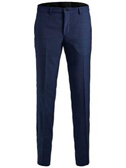 JACK & JONES Herren JPRSOLARIS Trouser NOOS Anzughose, Blau (Medieval Blue Medieval Blue), W34(Herstellergröße: 50) von JACK & JONES